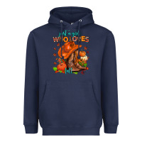 Navy jusr a girl who loves fall  cowgirl Heavyweight Hoodie - AdoDesignShop