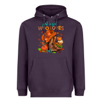 Plum jusr a girl who loves fall  cowgirl Heavyweight Hoodie - AdoDesignShop