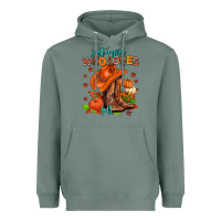 Sage jusr a girl who loves fall  cowgirl Heavyweight Hoodie - AdoDesignShop