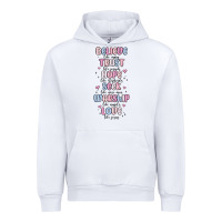 White believe like mary trust like joseph valentine s da Urban Hoodie - MaliasSmallBusiness