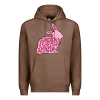 Chestnut happy easter rabbit Premium Hoodie - MaliasSmallBusiness