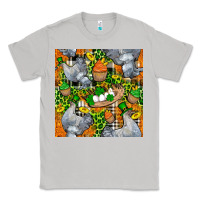 Moon Dust St. Patricks Chicken With Cupcake Leopard Classic Tee - FaDigitalArtStudio