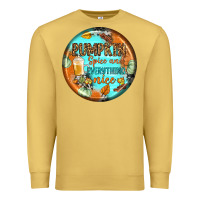 Antique Gold pumpkin spice and everythink nice earrings Premium Sweatshirt - BundleAndBundleShop