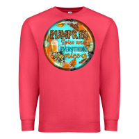 Cardinal pumpkin spice and everythink nice earrings Premium Sweatshirt - BundleAndBundleShop