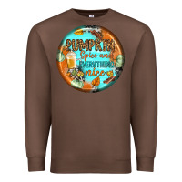 Chestnut pumpkin spice and everythink nice earrings Premium Sweatshirt - BundleAndBundleShop