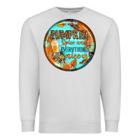 Dove Grey pumpkin spice and everythink nice earrings Premium Sweatshirt - BundleAndBundleShop