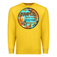 Lemon pumpkin spice and everythink nice earrings Premium Sweatshirt - BundleAndBundleShop