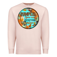 Pale Pink pumpkin spice and everythink nice earrings Premium Sweatshirt - BundleAndBundleShop