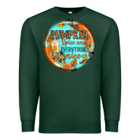 Sports Green pumpkin spice and everythink nice earrings Premium Sweatshirt - BundleAndBundleShop