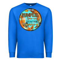 True Royal pumpkin spice and everythink nice earrings Premium Sweatshirt - BundleAndBundleShop