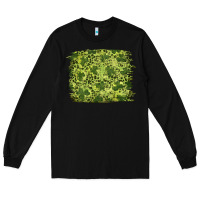 Black st patrick's day shamrock leopard background Long Sleeve Tee - RanaPortraitStore