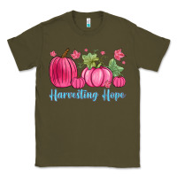 Army Green harvesting hope Classic Tee - Zillion Design Studio