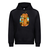 Black Serape sunflower pumpkin Urban Hoodie - NancyCooperArtShop