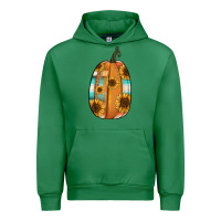 Emerald Serape sunflower pumpkin Urban Hoodie - NancyCooperArtShop
