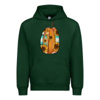 Foreset Green Serape sunflower pumpkin Urban Hoodie - NancyCooperArtShop