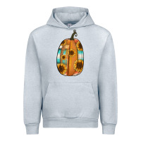 Heather Grey Serape sunflower pumpkin Urban Hoodie - NancyCooperArtShop