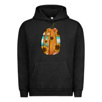Pigment Black Serape sunflower pumpkin Urban Hoodie - NancyCooperArtShop