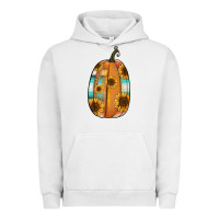 Pigment Lunar Rock Serape sunflower pumpkin Urban Hoodie - NancyCooperArtShop