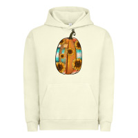 Pigment Pistachio Serape sunflower pumpkin Urban Hoodie - NancyCooperArtShop