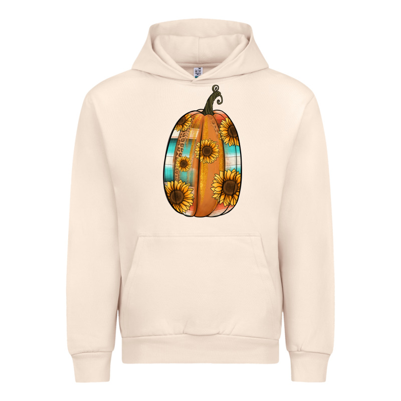 Serape Sunflower Pumpkin Urban Hoodie by NancyCooperArtShop | Teevron