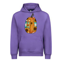 Tulip Serape sunflower pumpkin Urban Hoodie - NancyCooperArtShop