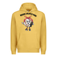 Antique Gold boujee ballpark babe Premium Hoodie - MaliasSmallBusiness