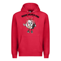 Cardinal boujee ballpark babe Premium Hoodie - MaliasSmallBusiness