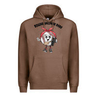 Chestnut boujee ballpark babe Premium Hoodie - MaliasSmallBusiness