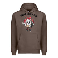 Coffee boujee ballpark babe Premium Hoodie - MaliasSmallBusiness