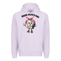 Lilac boujee ballpark babe Premium Hoodie - MaliasSmallBusiness