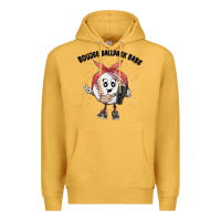 Mustard boujee ballpark babe Premium Hoodie - MaliasSmallBusiness