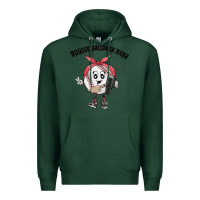 Sports Green boujee ballpark babe Premium Hoodie - MaliasSmallBusiness