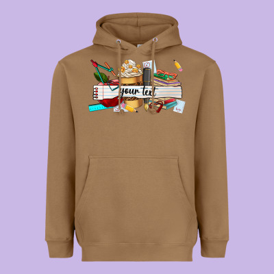 Costomized Teachers Name Heavyweight Hoodie Designed By Adodesignshop