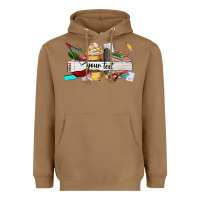 Toasted Coconut costomized teachers name Heavyweight Hoodie - AdoDesignShop