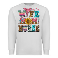 Dove Grey wife mom nurse Premium Sweatshirt - AdoDesignShop