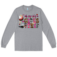 Heather Grey oh sip its a girls trip Long Sleeve Tee - AdoDesignShop