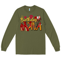 Army Green birthday diva Long Sleeve Tee - Zillion Design Studio