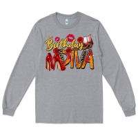 Heather Grey birthday diva Long Sleeve Tee - Zillion Design Studio