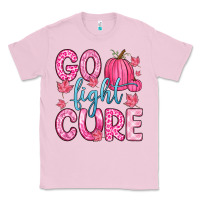 Bubblegum Pink go fight cure Classic Tee - Zillion Design Studio