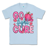 Dusty Blue go fight cure Classic Tee - Zillion Design Studio