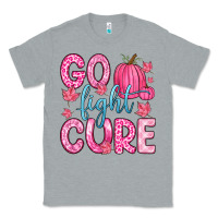 Heather Grey go fight cure Classic Tee - Zillion Design Studio