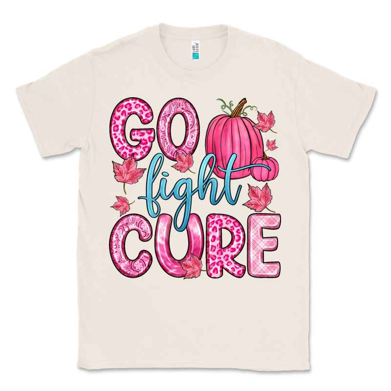 Go Fight Cure Classic Tee by Zillion Design Studio | Teevron