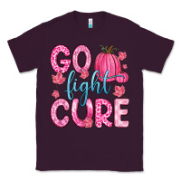 Plum go fight cure Classic Tee - Zillion Design Studio