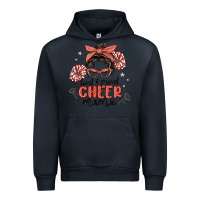 Navy loud&proud mama messy bun Urban Hoodie - MaliasSmallBusiness