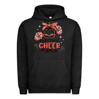 Pigment Black loud&proud mama messy bun Urban Hoodie - MaliasSmallBusiness