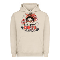 Pigment French Oak loud&proud mama messy bun Urban Hoodie - MaliasSmallBusiness
