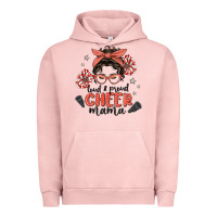 Loud&proud Mama Messy Bun Urban Hoodie | Teevron