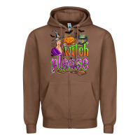 Chestnut witch please Zipper Hoodie - Zillion Design Studio
