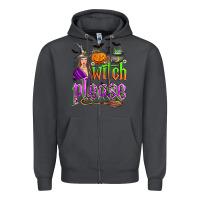 Smoke witch please Zipper Hoodie - Zillion Design Studio