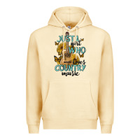 Pina Colada just a girl who loves country music Premium Hoodie - MaliasSmallBusiness